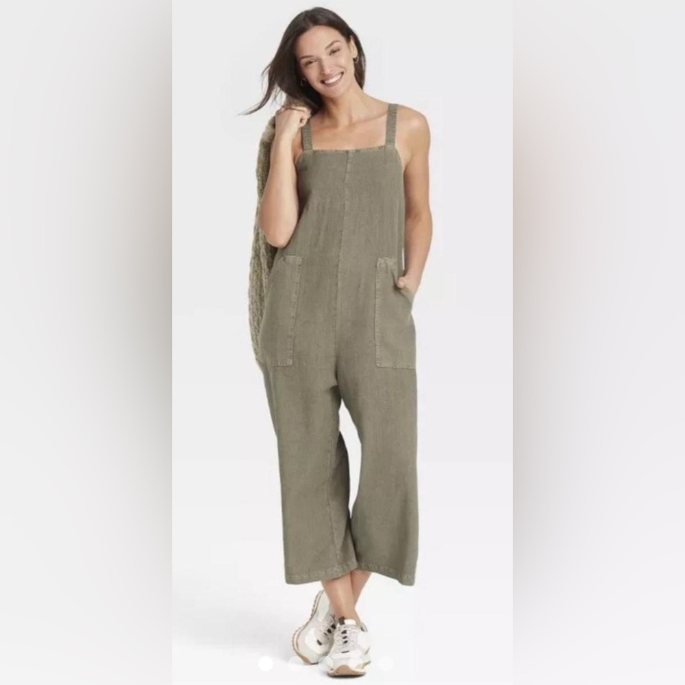 Universal Thread Olive Green Jumpsuit